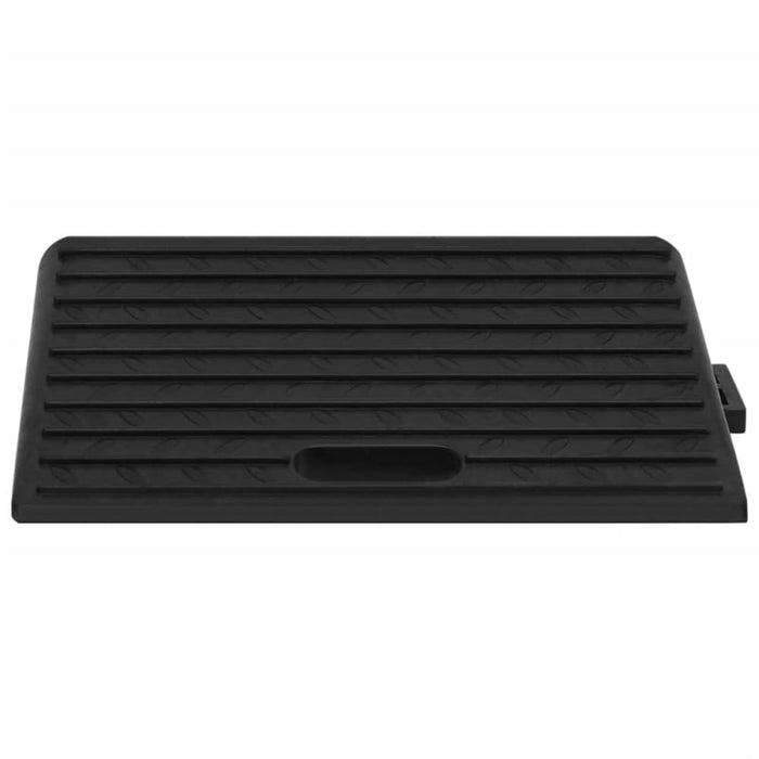 Kerb Ramps 2 Pcs 50x30x11 Cm Rubber Opbkno