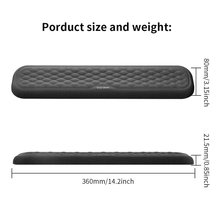 Keyboard and Mouse Wrist Rest Pad Padded Memory Foam Hand