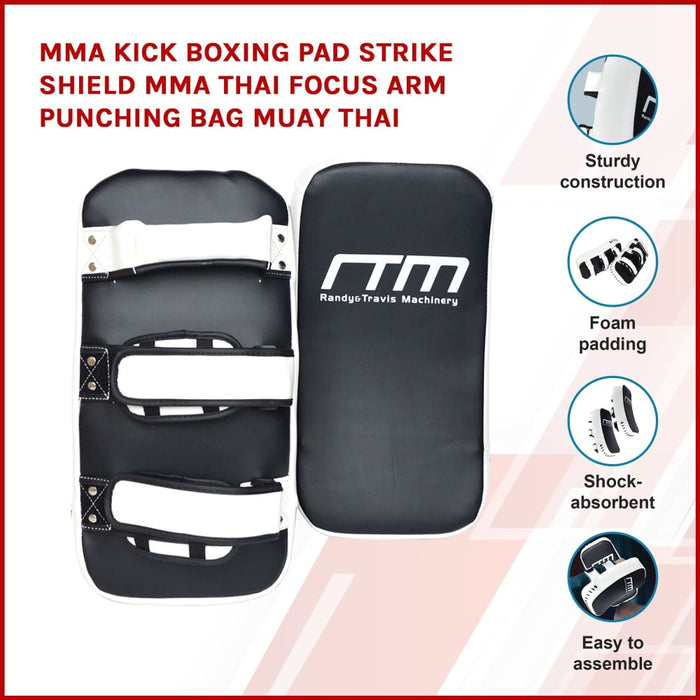 Mma Kick Boxing Pad Strike Shield Thai Focus Arm Punching