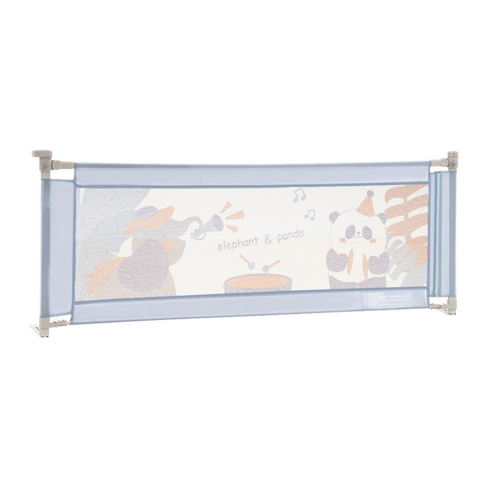 Baby Bed Rail 200X98Cm Height Adjustable Kids Safety Toddler Protect