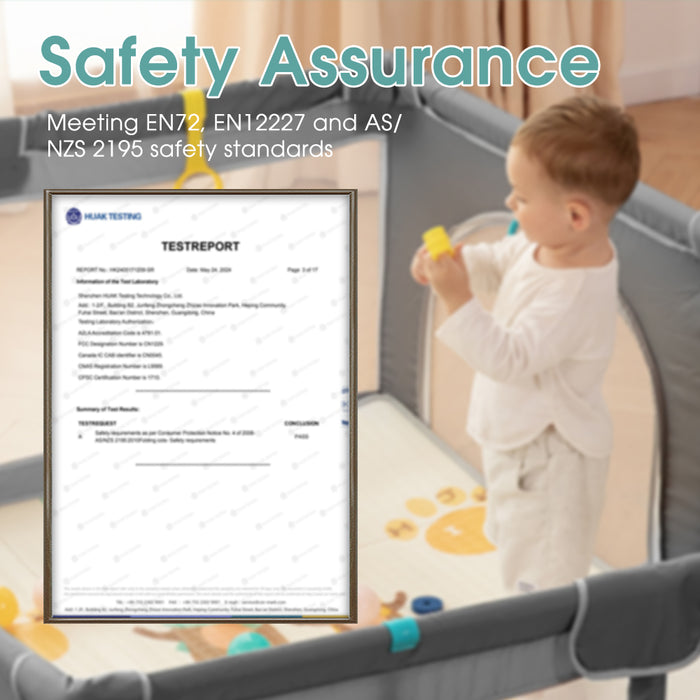 Baby Playpen Child Safety Gate Kids Playpen Child Play 2 Door 150X180Cm