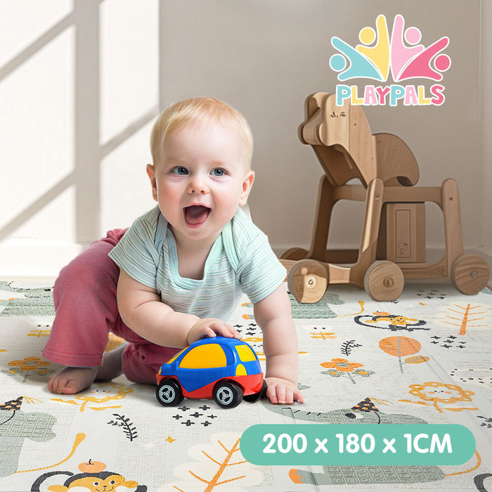 Kid Play Mat Baby Crawling Xpe Foam Foldable Pad Double Non-Slip Carpet