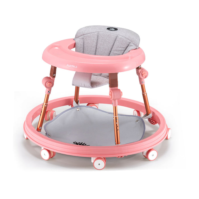 3-In-1 Baby Walker Adjustable Stroller Kids Ride On Toy Pink