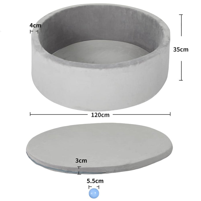 Kids Balls Pit Baby Ocean Play Foam Pool Barrier Toy