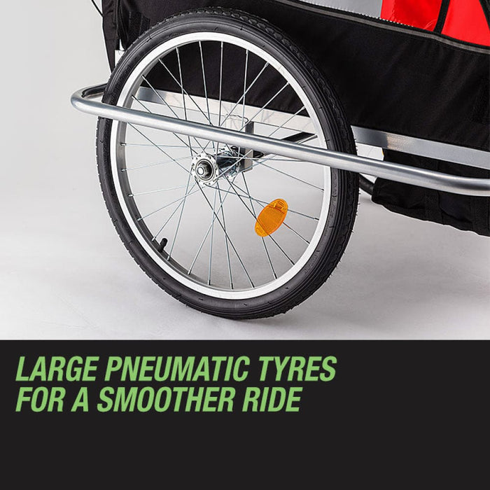 Kids Bike Trailer Child Bicycle Pram Stroller Children