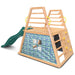 Kids Cooper Climbing Frame With 1.8m Green Slide