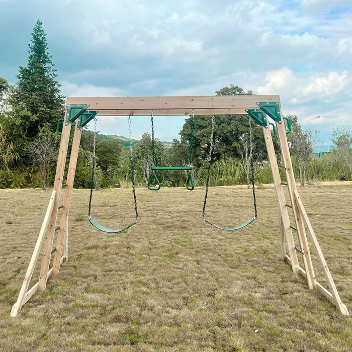 Kids Daintree 2 - in - 1 Monkey Bars & Swing Set