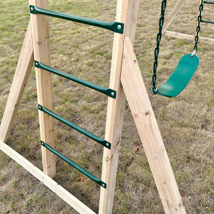 Kids Daintree 2 - in - 1 Monkey Bars & Swing Set