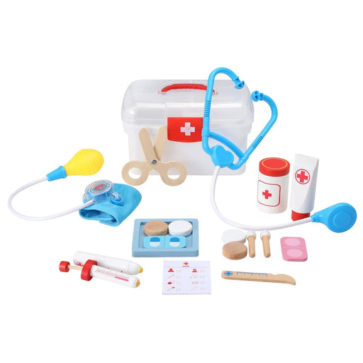 Kids Doctor Nurse Medical Case Pretend Play Set Stethoscope
