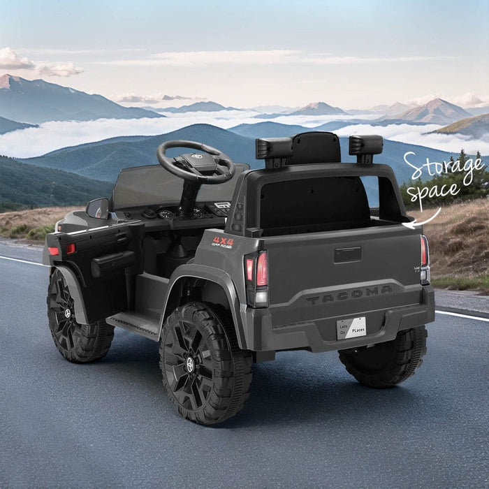 Kids Electric Ride On Car Toyota Tacoma Off Road Jeep Toy