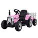Kids Electric Ride on Car Tractor Toy Cars 12v Pink