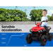 Kids Electric Ride On Atv Quad Bike Battery Powered Red