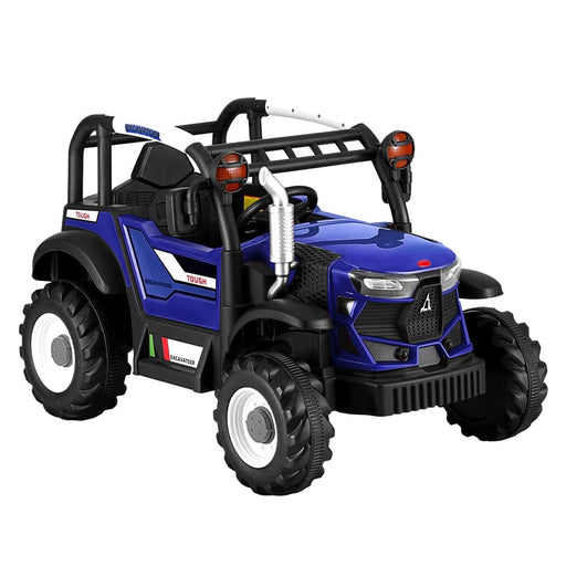 Kids Electric Ride on Car off Road Jeep Remote 12v Blue