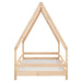 Kids Bed Frame 90x190 Cm Solid Wood Pine Ntaakx
