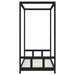 Kids Bed Frame Black 90x190 Cm Solid Wood Pine Ntapon