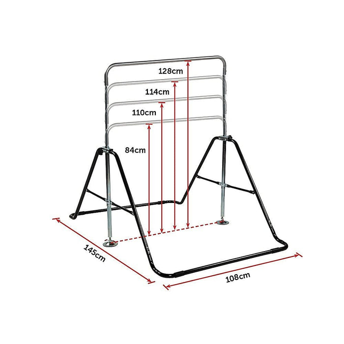 Kids Gymnastics Bars Training Horizontal Bar Monkey Kip