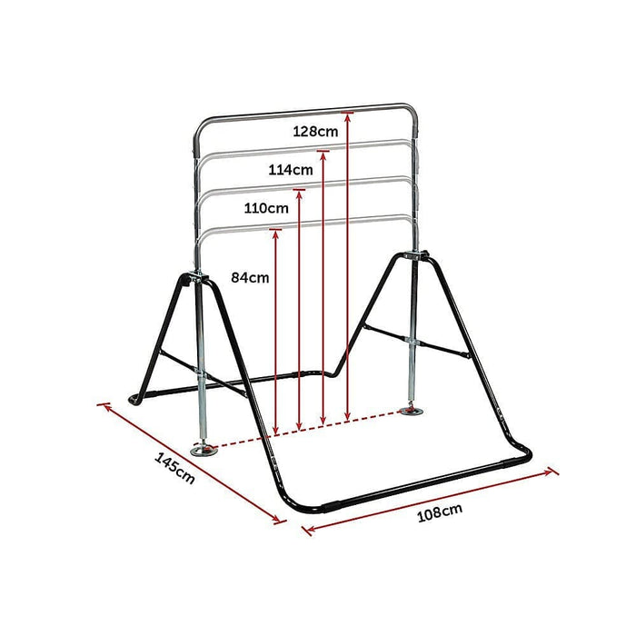 Kids Gymnastics Bars Training Horizontal Bar Monkey Kip