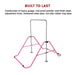 Kids Gymnastics Bars Training Horizontal Bar Monkey Kip Pink