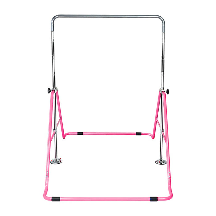 Kids Gymnastics Bars Training Horizontal Bar Monkey Kip Pink