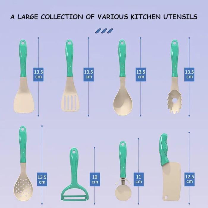 Kids Kitchen Cutting Play Food Set Educational Toy