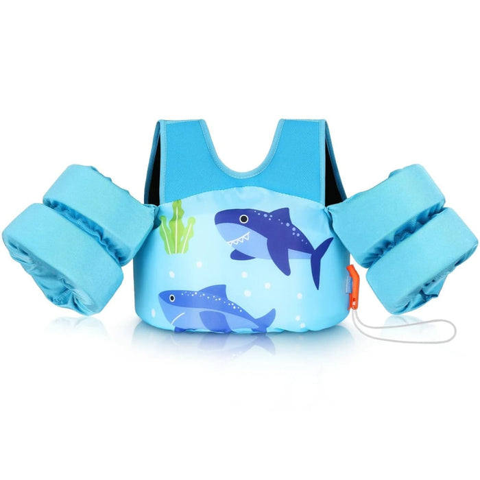 Kids Life Vest Children’s Swimming Arm Float Whistle