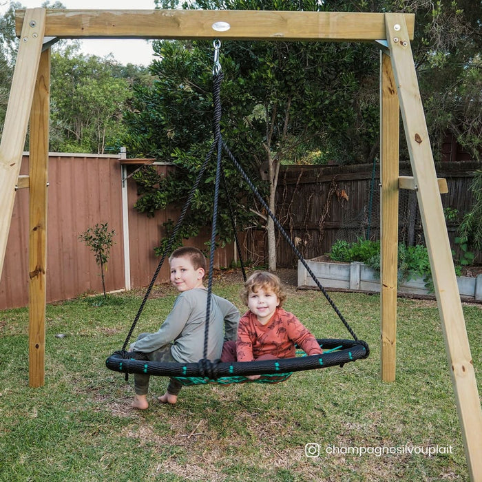 Kids Oakley Swing Set With 1m Spidey Web