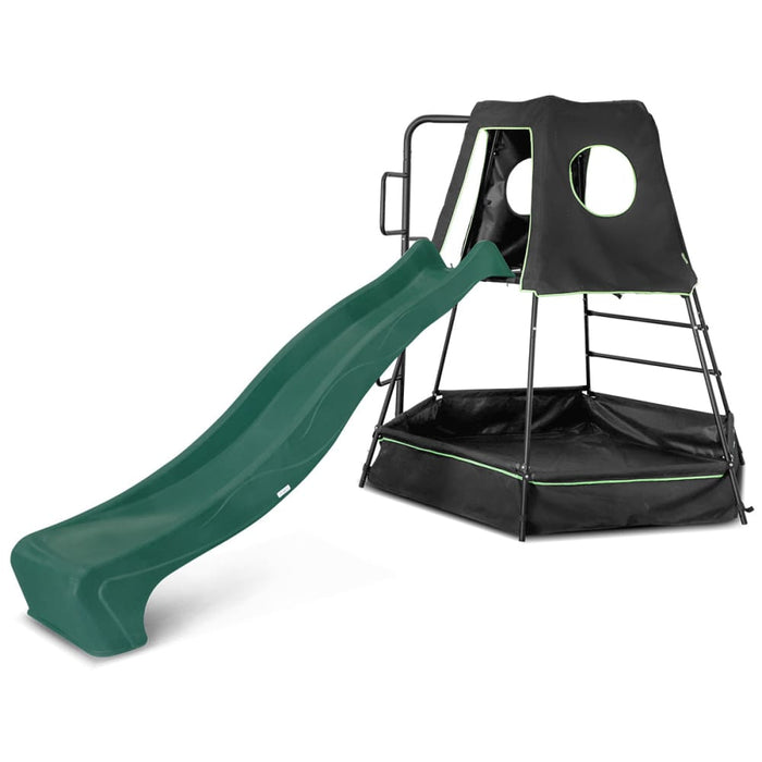 Kids Pallas Play Tower (green Slide)