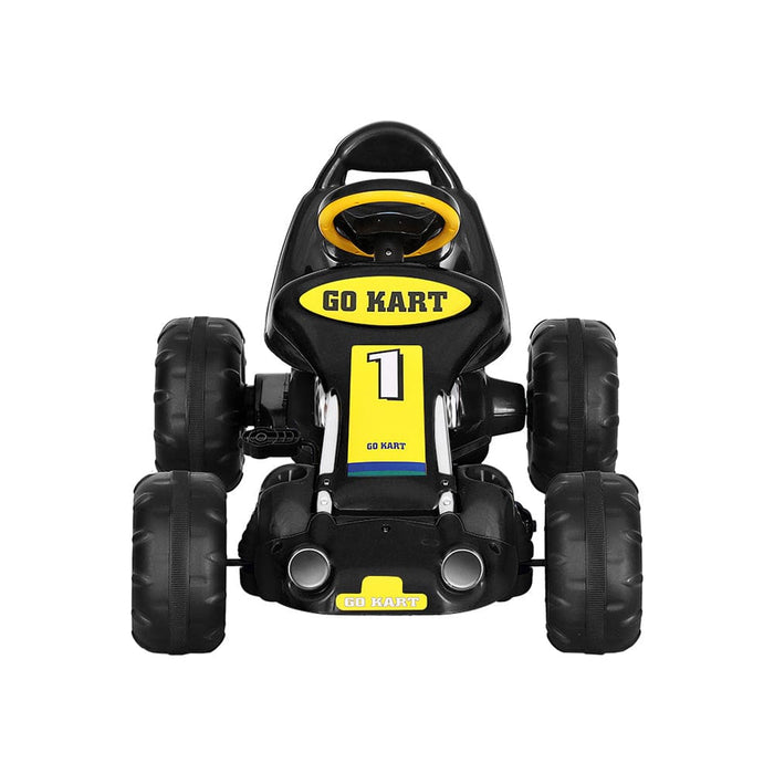 Kids Pedal Go Kart Ride on Toys Racing Car Plastic Tyre