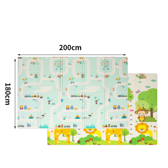 Kids Play Mat Baby Crawling Pad Floor Foldable Xpe Foam