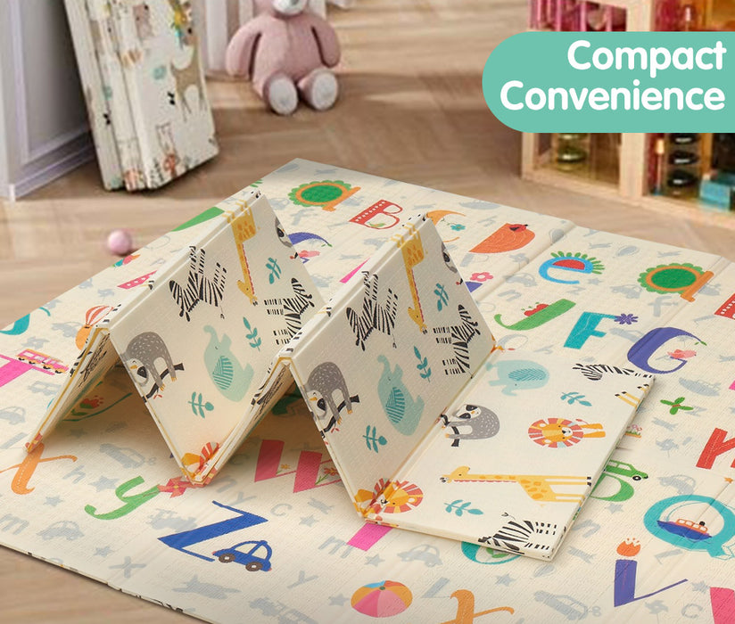 Kids Play Mat Baby Crawling Folding Xpe Foam Double Pad Non-Slip Carpet