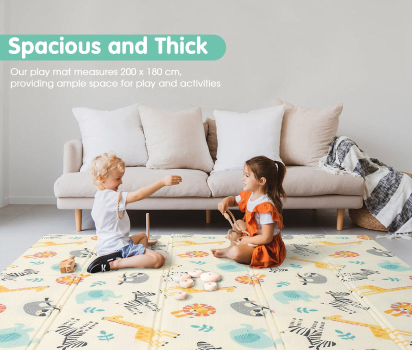 Kids Play Mat Baby Crawling Folding Xpe Foam Double Pad Non-Slip Carpet