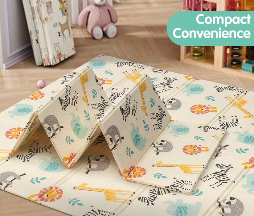 Kids Play Mat Baby Crawling Folding Xpe Foam Double Pad Non-Slip Carpet