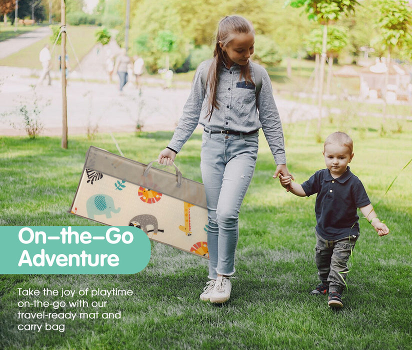 Kids Play Mat Baby Crawling Folding Xpe Foam Double Pad Non-Slip Carpet