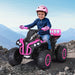 Kids Ride On Car Atv Quad Motorbike Storage Rack Electric