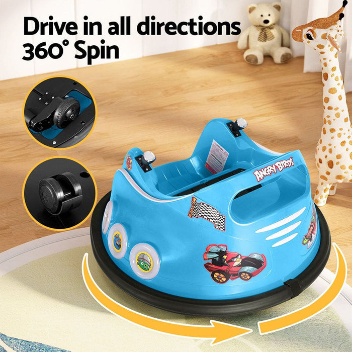 Kids Ride On Car Bumper Electric Toys Cars Light Remote