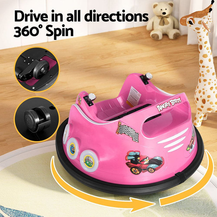 Kids Ride On Car Bumper Electric Toys Cars Light Remote
