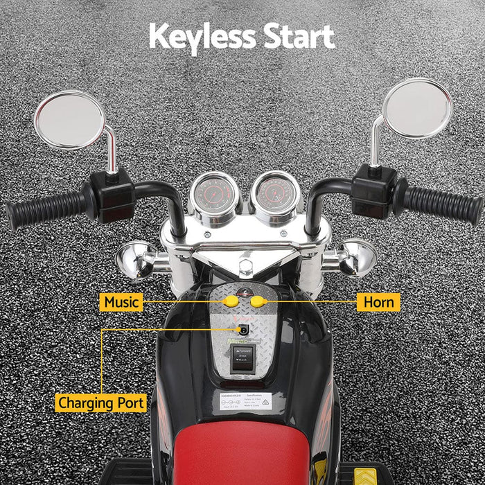 Kids Ride On Car Motorcycle Motorbike Electric Toys Horn