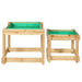 Kids Sandpit Sand and Water Wooden Table with Cover Outdoor
