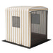 Kids Sandpit Wooden Sandbox Sand Pit with Canopy Window