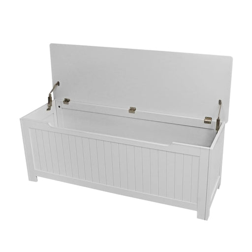 Kids Toy Box Storage Chest Cabinet White Container Clothes
