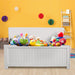 Kids Toy Box Storage Chest Cabinet White Container Clothes