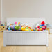 Kids Toy Box Storage Chest Cabinet White Container Clothes