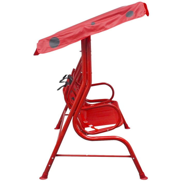 Kids Swing Seat Red Aonab