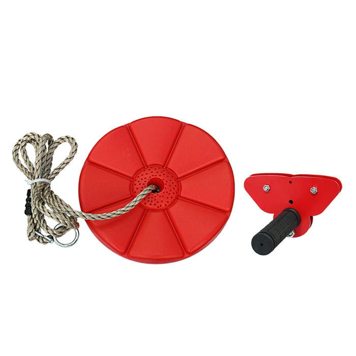 Kids Woomera Flying Fox + Red Monkey Swing