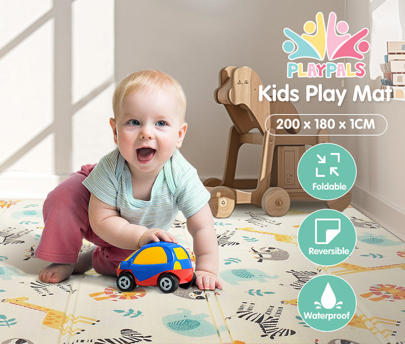 Kids Play Mat Baby Crawling Folding Xpe Foam Double Pad Non-Slip Carpet