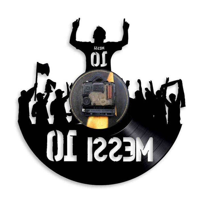 The King 10 Lionel Messi Led Vinyl Record Wall Clock