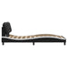 King Single Size Bed Frame With Headboard Black And White