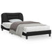 King Single Size Bed Frame With Headboard Black And White