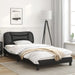 King Single Size Bed Frame With Headboard Black And White