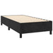 King Single Size Box Spring Bed With Mattress Black 106x203